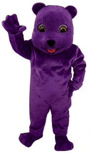 Choco Bear Mascot (Thermolite) - Short fur / Purple mascot costume