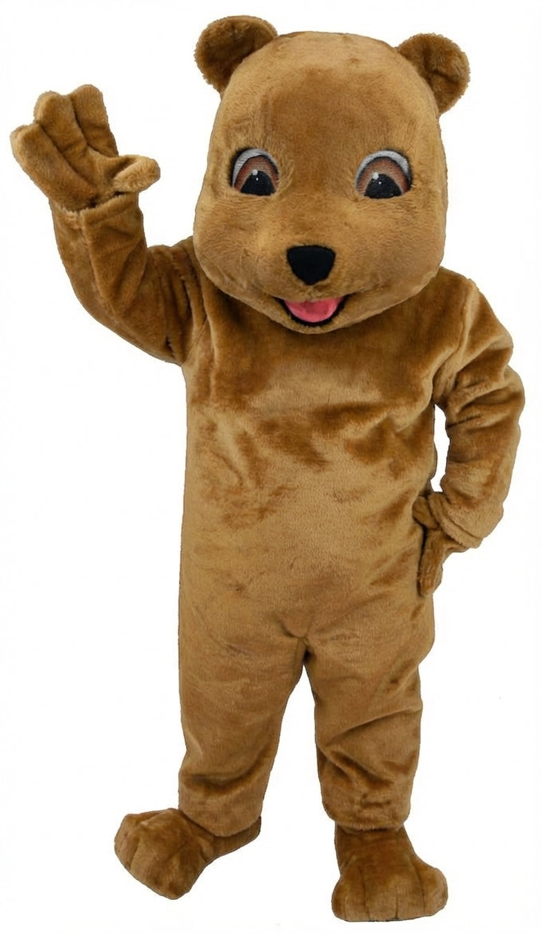 Choco Bear Mascot (Thermolite) - Short fur / Tan mascot costume