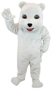 Choco Bear Mascot (Thermolite) - Short fur / White mascot costume