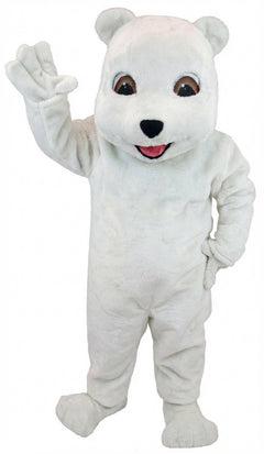 Choco Bear Mascot (Thermolite) - Short fur / White mascot costume
