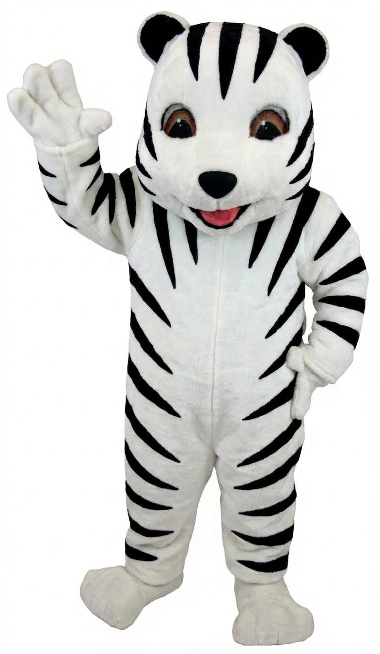 Choco Bear Mascot (Thermolite) - Short fur / Zebra mascot costume