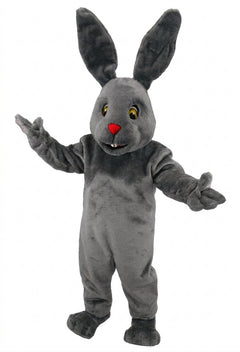 Chocolate Bunny Mascot (Thermolite) - Short fur / Grey mascot costume