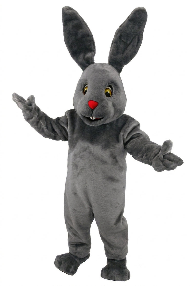 Chocolate Bunny Mascot (Thermolite) - Short fur / Grey mascot costume