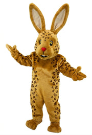Chocolate Bunny Mascot (Thermolite) - Short fur / Leopard mascot costume