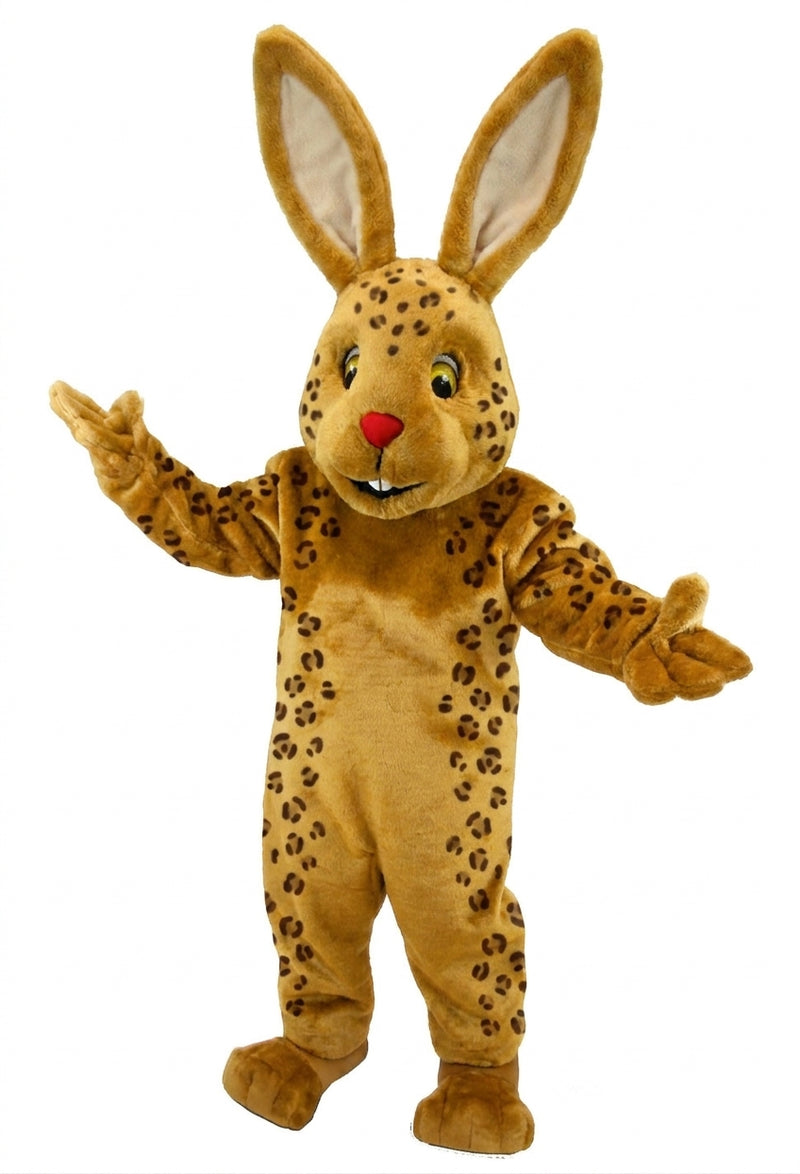 Chocolate Bunny Mascot (Thermolite) - Short fur / Leopard mascot costume