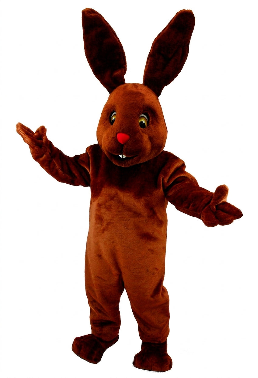 Chocolate Bunny Mascot (Thermolite) - Short fur / Rust mascot costume