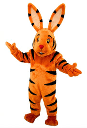 Chocolate Bunny Mascot (Thermolite) - Short fur / Tiger mascot costume