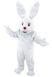 Chocolate Bunny Mascot (Thermolite) - Short fur / White mascot costume