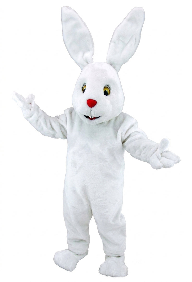 Chocolate Bunny Mascot (Thermolite) - Short fur / White mascot costume