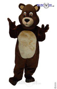 Chocolate Teddy Mascot