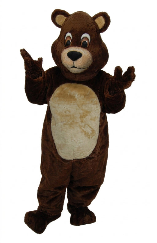 Chocolate Teddy Mascot Costume - professional mascot costume from The Mascot Store