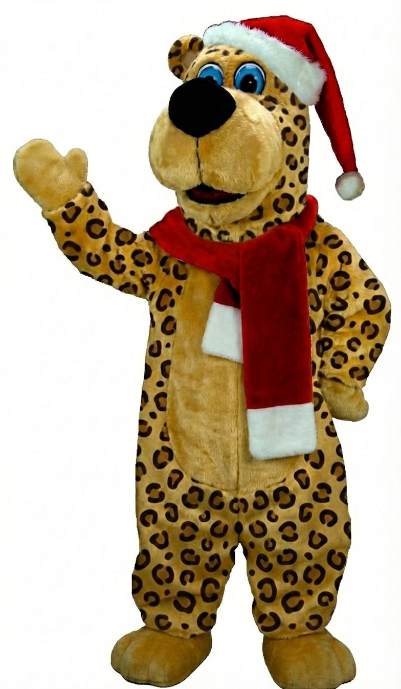 Christmas Bear Mascot (Thermolite) - Short fur / Jaguar mascot costume