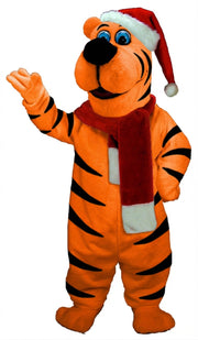 Christmas Bear Mascot (Thermolite) - Short fur / Tiger mascot costume