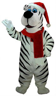 Christmas Bear Mascot (Thermolite) - Short fur / Zebra mascot costume