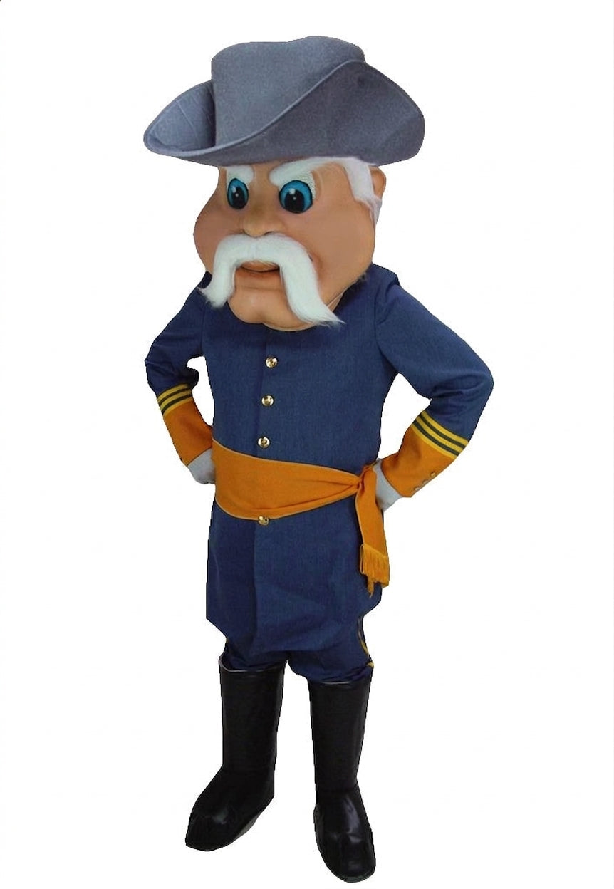 Civil War Union General Mascot Costume - professional mascot costume from The Mascot Store