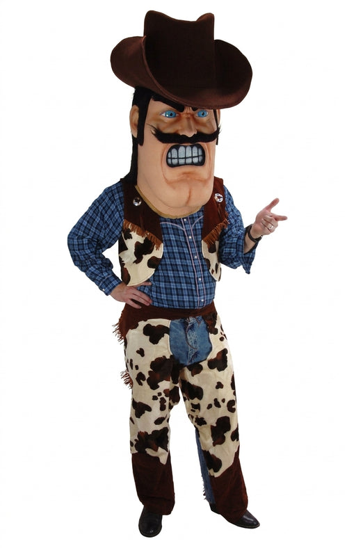 Cowboy Mascot Costume - professional mascot costume from The Mascot Store