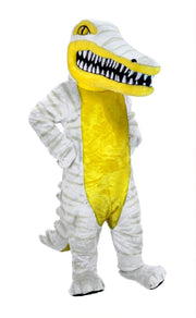 Crocodile Mascot (Thermolite) - Short fur / Albino Tiger mascot costume