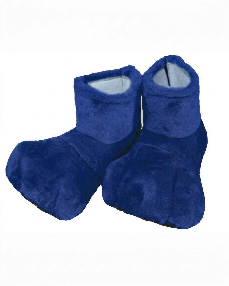 Royal blue Deluxe Mascot Feet - plush mascot costume shoe covers | The Mascot Store