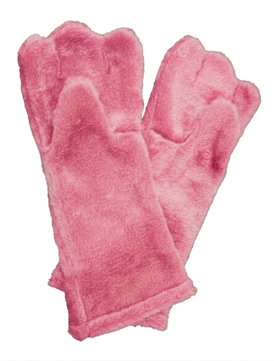 Pink Deluxe Mascot Mitts - plush mascot costume gloves | The Mascot Store