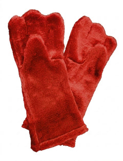 Red Deluxe Mascot Mitts - plush mascot costume gloves | The Mascot Store