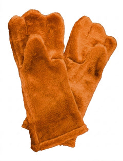 Tiger Orange Deluxe Mascot Mitts - plush mascot costume gloves | The Mascot Store