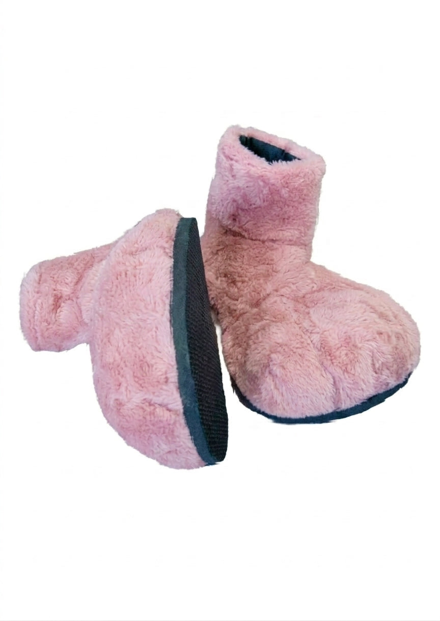 Pink Deluxe Mascot Parade Feet - plush mascot costume shoe covers | The Mascot Store