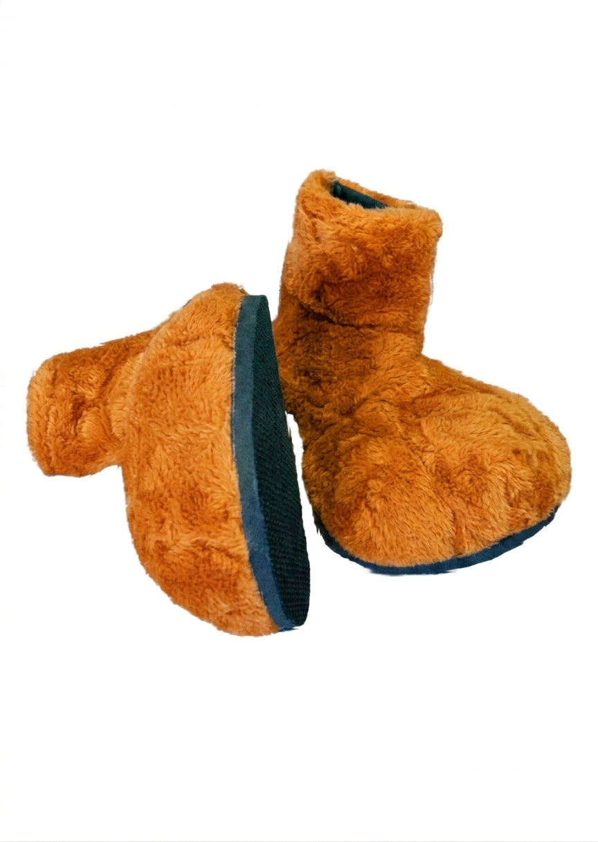 Tiger Orange Deluxe Mascot Parade Feet - plush mascot costume shoe covers | The Mascot Store