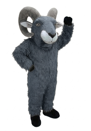 Desert Bighorn Mascot - long fur Grey
