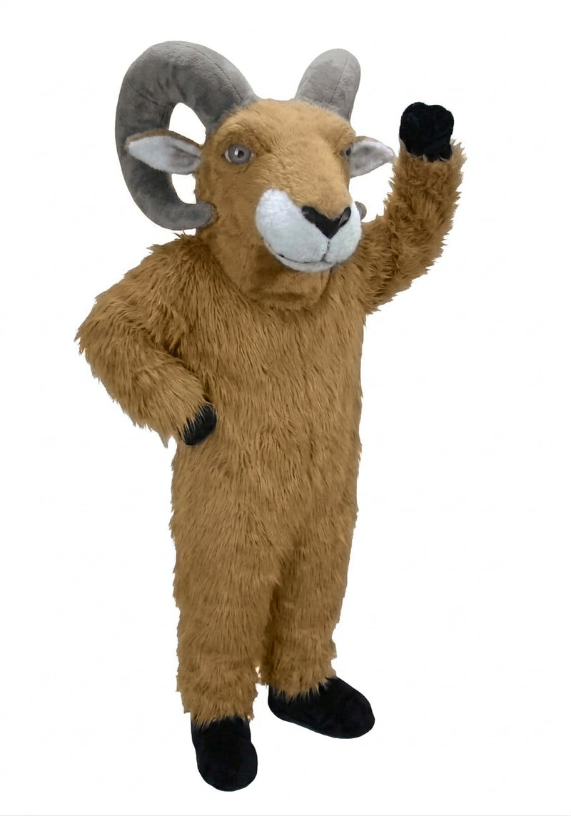 Desert Bighorn Mascot - long fur Tan