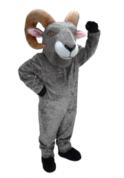 Desert Bighorn Mascot - short fur Grey