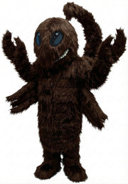 Desert Scorpion Mascot - Long fur / Dark Brown mascot costume