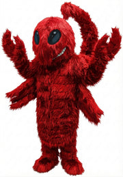Desert Scorpion Mascot - Long fur / Red mascot costume