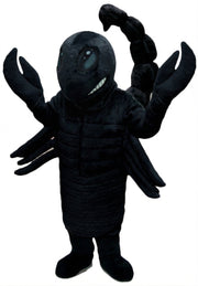 Desert Scorpion Mascot - Short fur / Black mascot costume