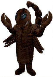 Desert Scorpion Mascot - Short fur / Chocolate Brown mascot costume