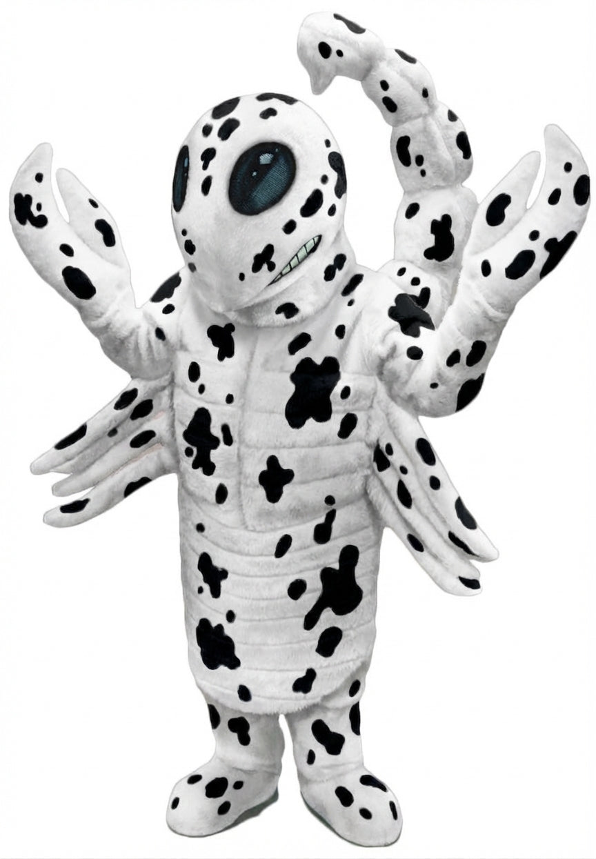 Desert Scorpion Mascot - Short fur / Dalmatian mascot costume