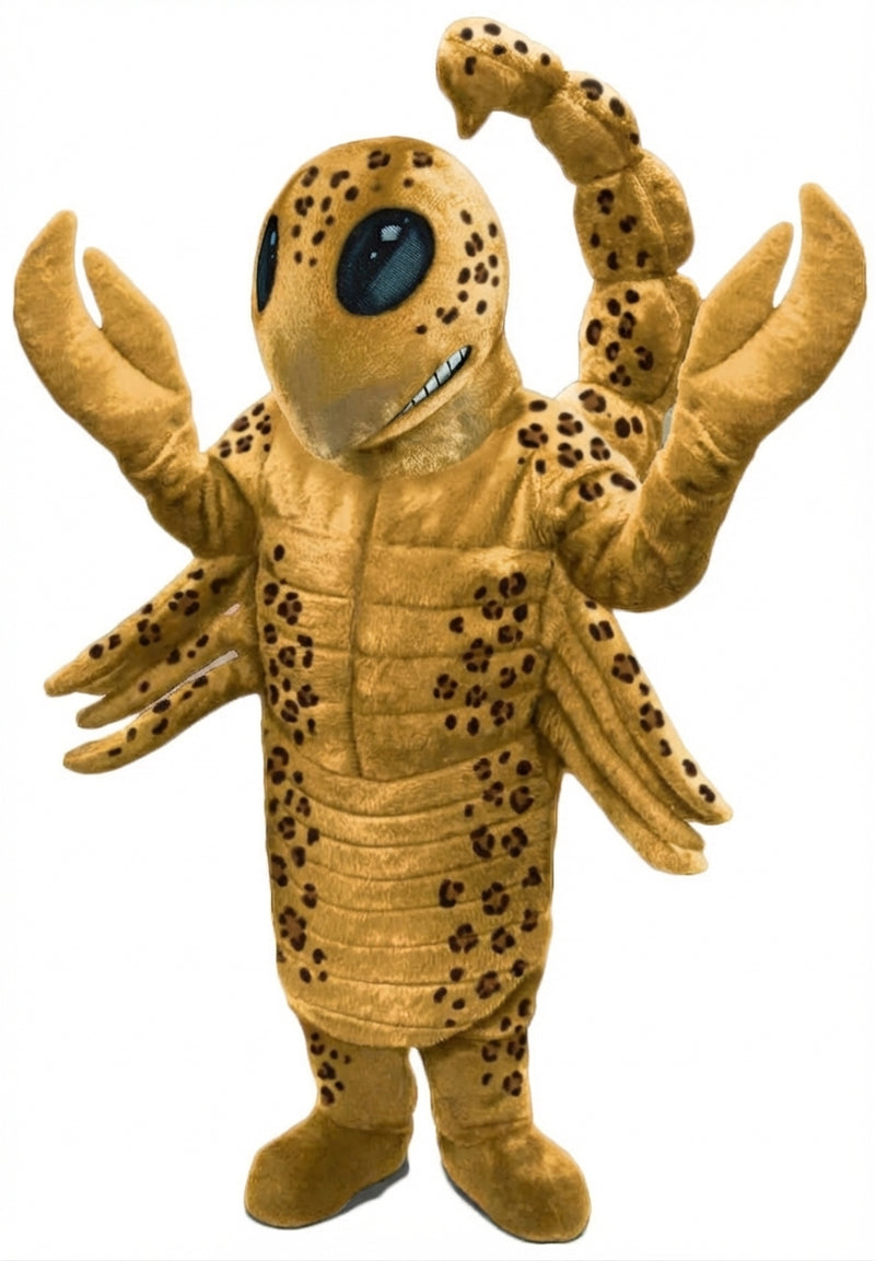 Desert Scorpion Mascot - Short fur / Leopard mascot costume