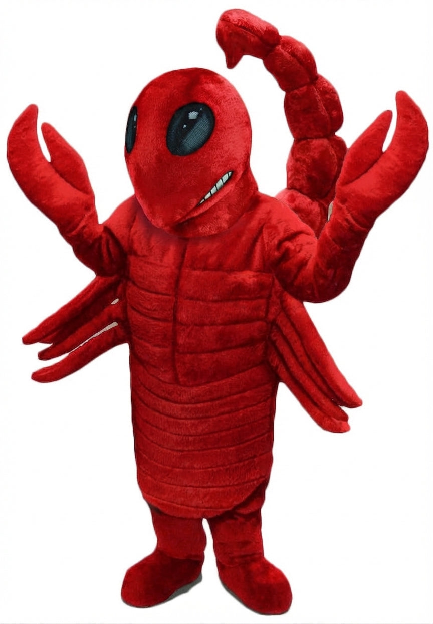 Desert Scorpion Mascot - Short fur / Red mascot costume