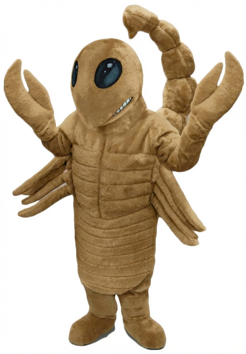 Desert Scorpion Mascot - Short fur / Tan mascot costume