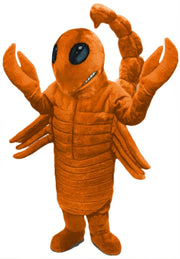Desert Scorpion Mascot - Short fur / Tiger Orange mascot costume