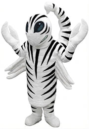 Desert Scorpion Mascot - Short fur / Zebra mascot costume