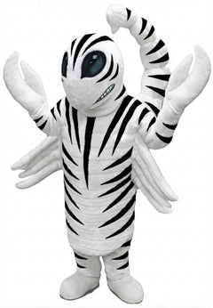Desert Scorpion Mascot - Short fur / Zebra mascot costume
