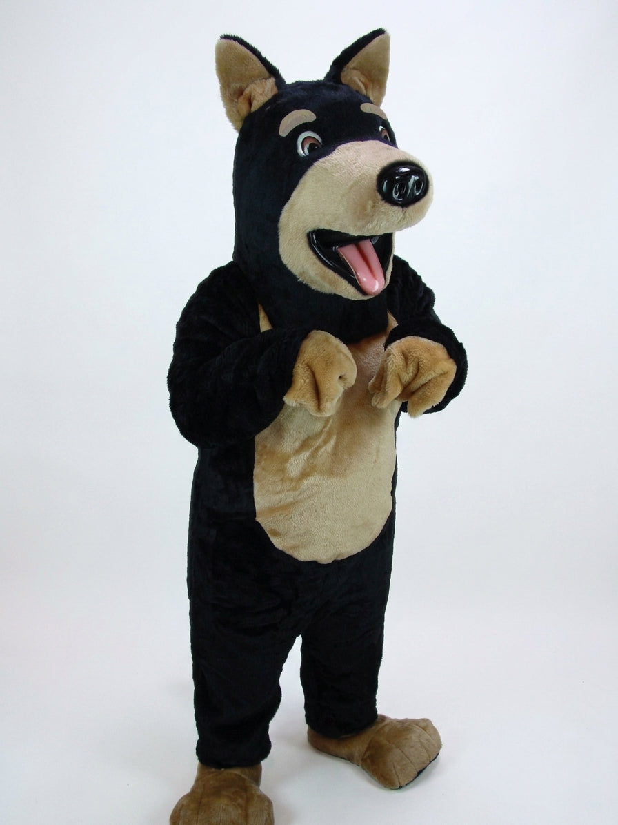 Doberman Dog Mascot Costume - professional mascot costume from The Mascot Store