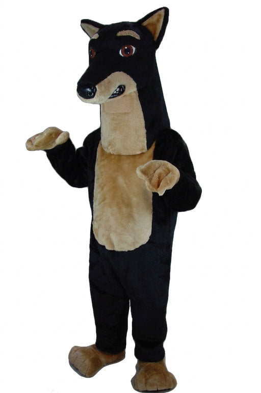 Doberman Pinscher Dog Mascot Costume - professional mascot costume from The Mascot Store