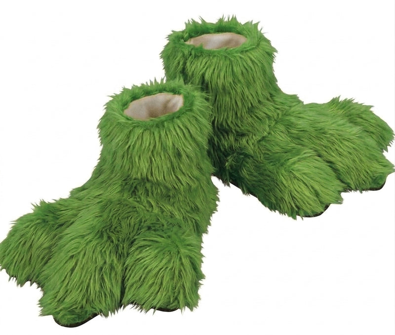 Green Duck Feet - plush mascot costume accessory | The Mascot Store