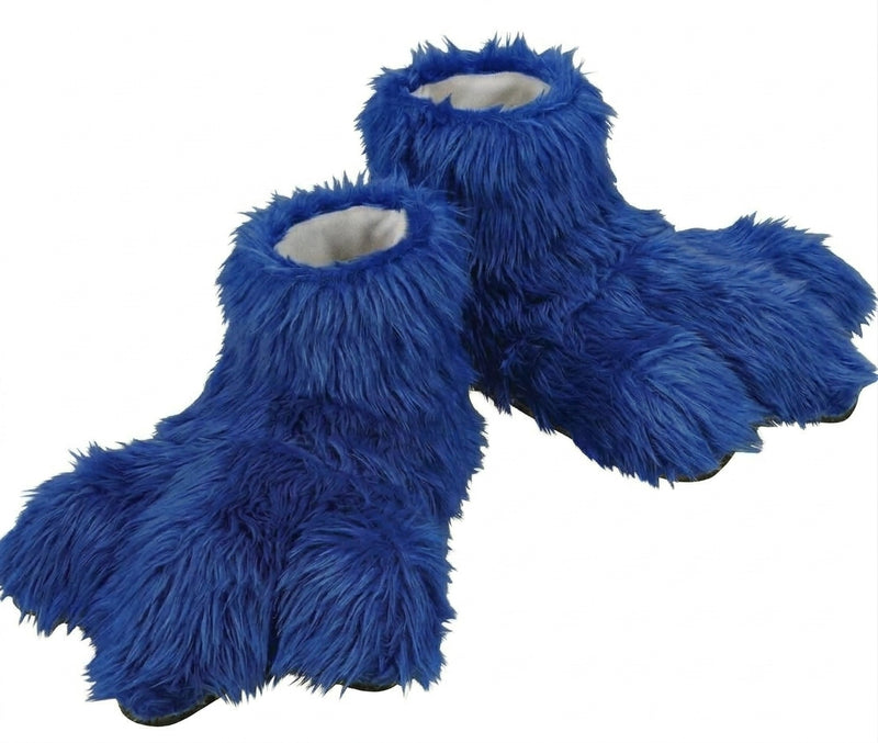 Royal Blue Duck Feet - plush mascot costume accessory | The Mascot Store