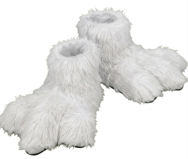 White Duck Feet - plush mascot costume accessory | The Mascot Store