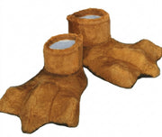 Brown Duck Feet - plush mascot costume accessory | The Mascot Store