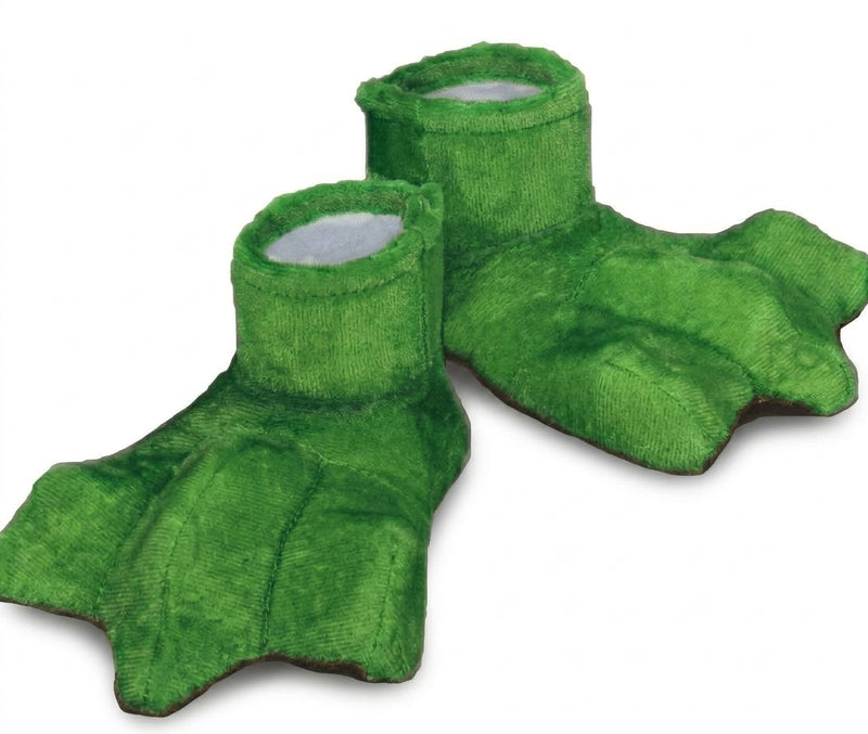 Green Duck Feet - plush mascot costume accessory | The Mascot Store