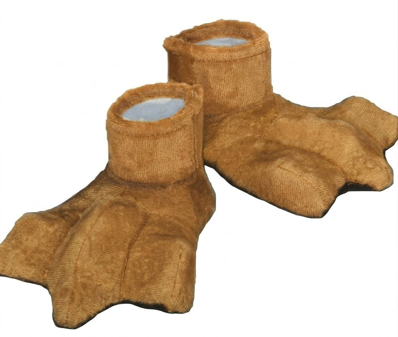 Light Brown Duck Feet - plush mascot costume accessory | The Mascot Store