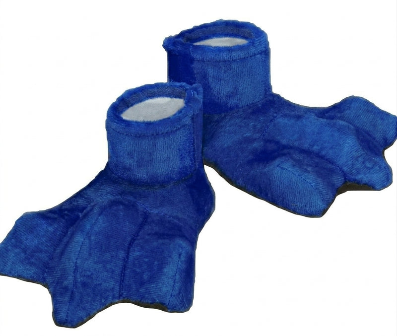 Royal blue Duck Feet - plush mascot costume accessory | The Mascot Store